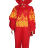 Disfraz de diablo estampado