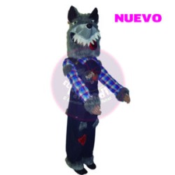 Disfraz de Lobo de mezclilla
