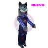 Disfraz de Lobo de mezclilla