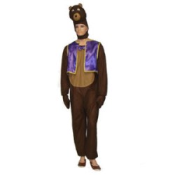 Disfraz de oso con chaleco