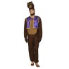 Disfraz de oso con chaleco