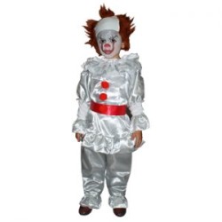 Disfraz de Payaso IT gris