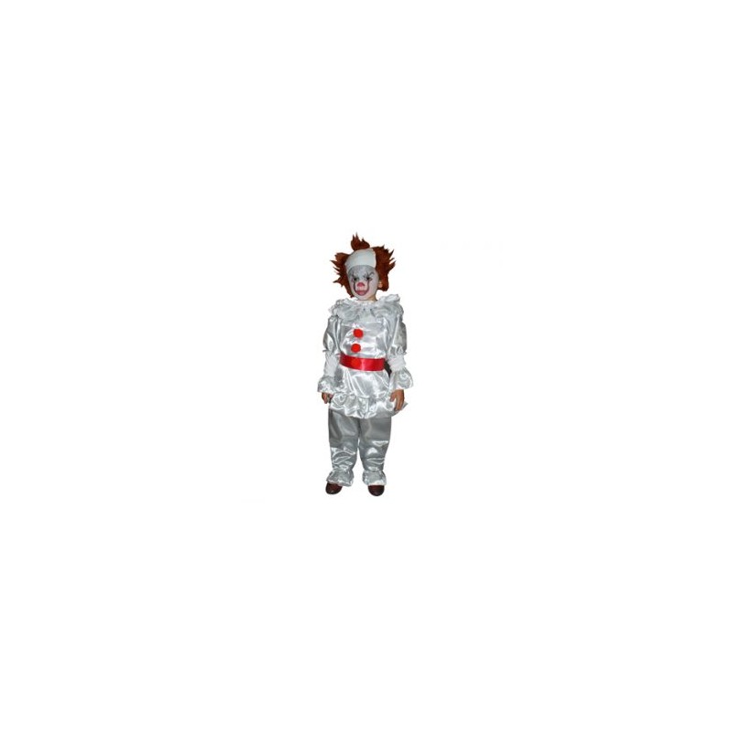 Disfraz de Payaso IT gris