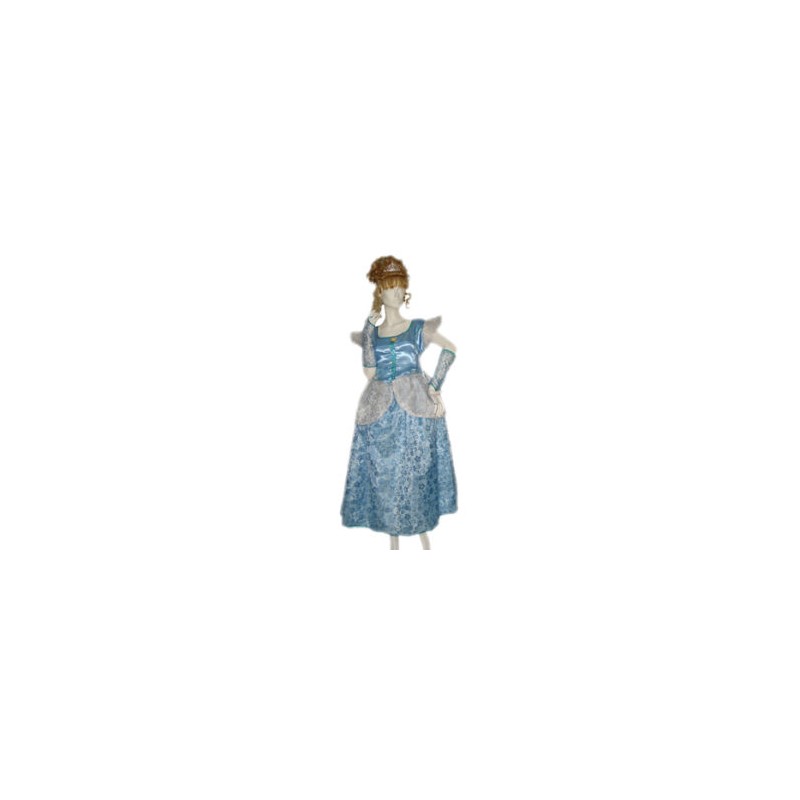 DISFRAZ DE PRINCESA AZUL