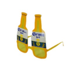 Anteojo botella de cerveza