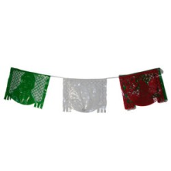 Enrramada de plástico tricolor 50 mts
