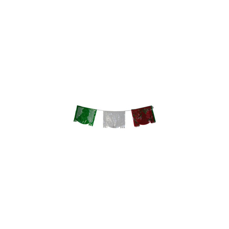 Enrramada de plástico tricolor 50 mts