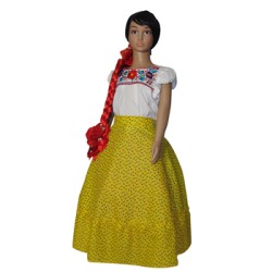 Falda de danza de flor chica