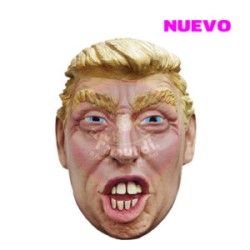 Máscara Donald Trump sin pelo