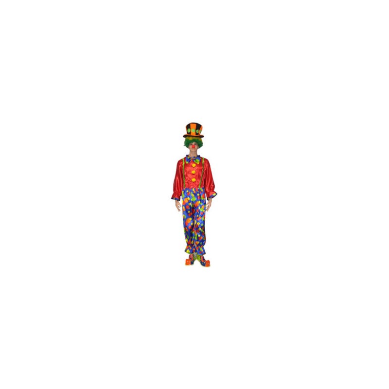 Payaso de bolas con tirantes