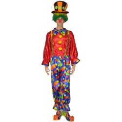 Payaso de bolas con tirantes