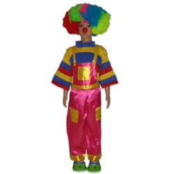 Payaso de razo con playera de bombay