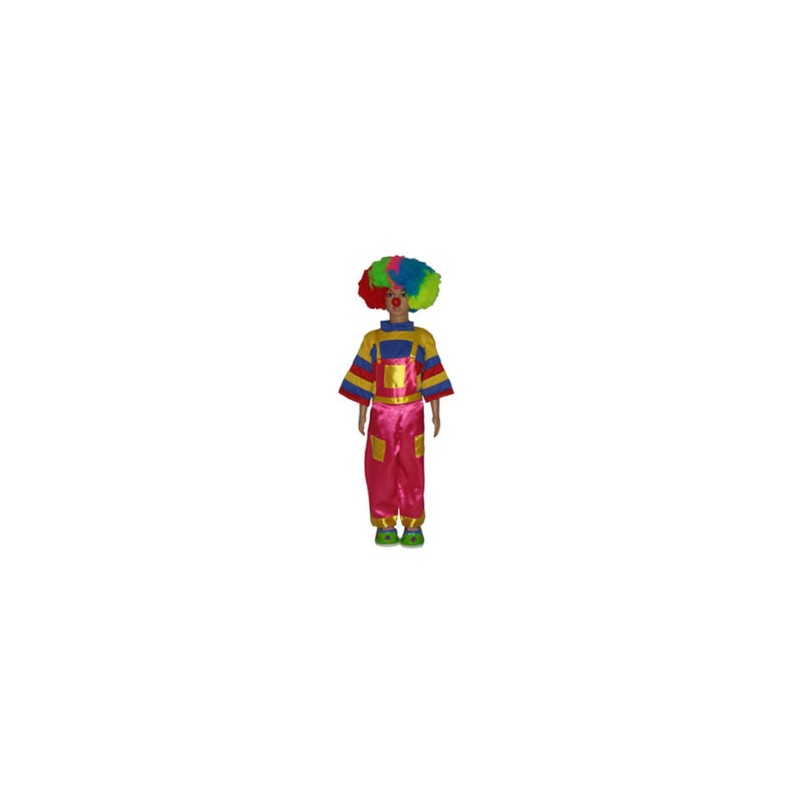 Payaso de razo con playera de bombay