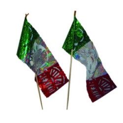 Bandera metálica
