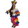 Rumbera de olanes de colores