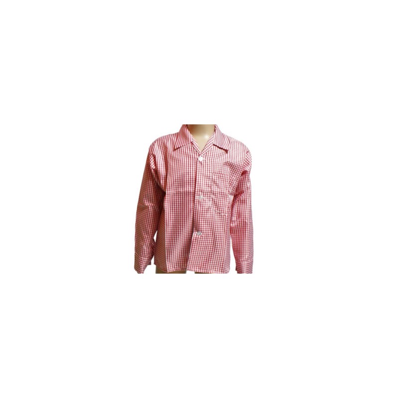 CAMISA CUADRO CHICO ROJA
