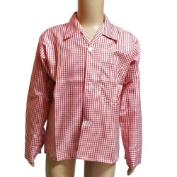 CAMISA CUADRO CHICO ROJA