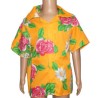 CAMISA FLOREADA DE POPELINA