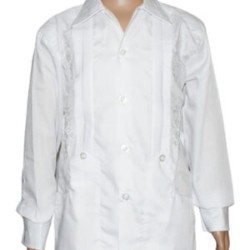 CAMISA GUAYABERA BORDADA MANGA LARGA