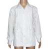 CAMISA GUAYABERA BORDADA MANGA LARGA