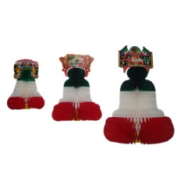 Campana de papel moño