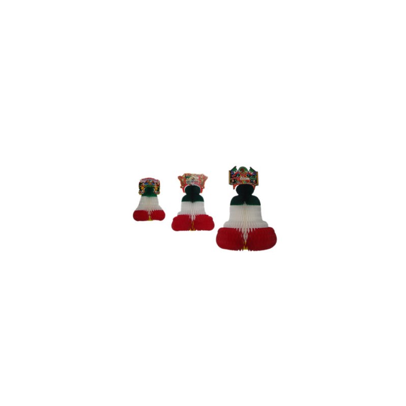 Campana de papel moño