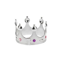 Corona de Rey de plástico