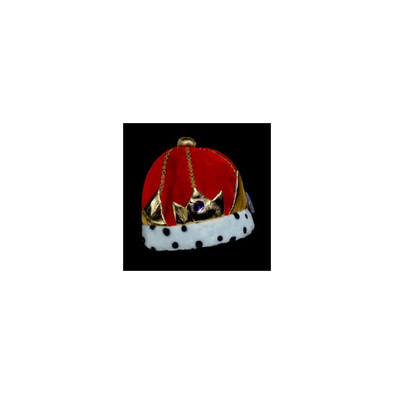 Corona de Rey de Terciopelo