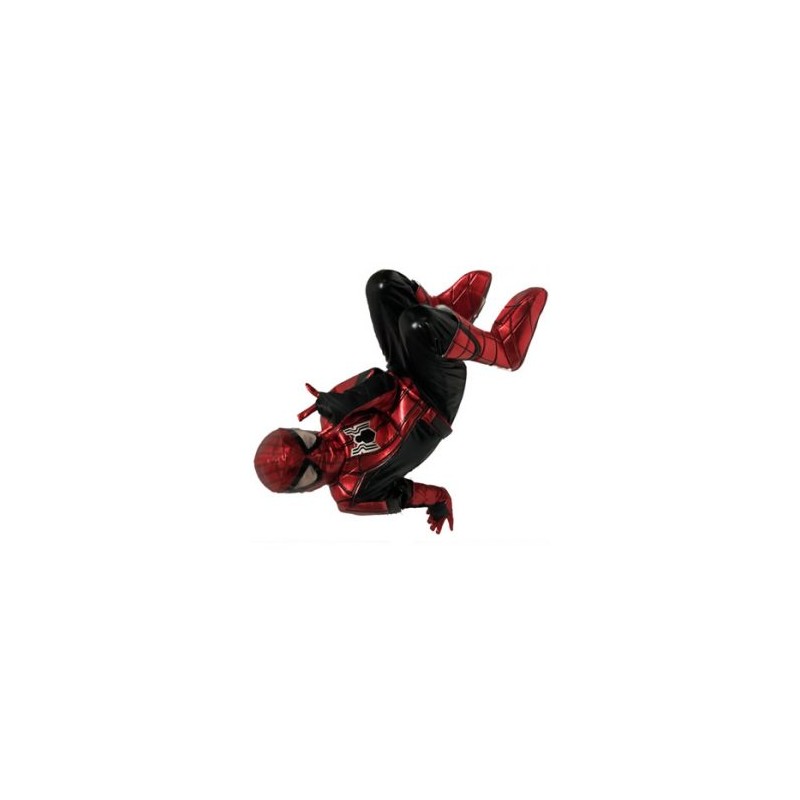 Disfraz de Aracnido metálico rojo